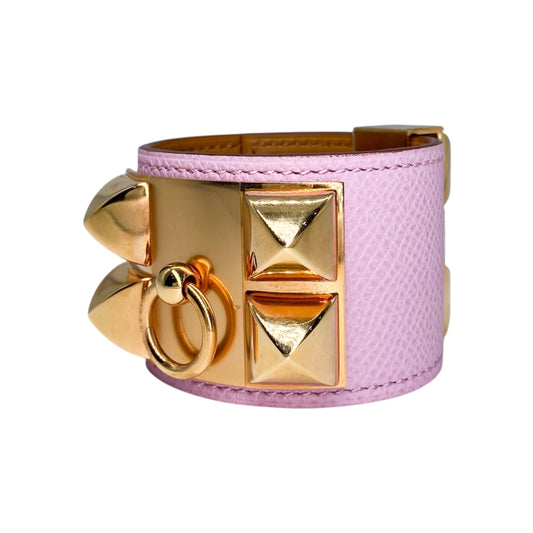 Hermes Rose Sakura CDC Cuff