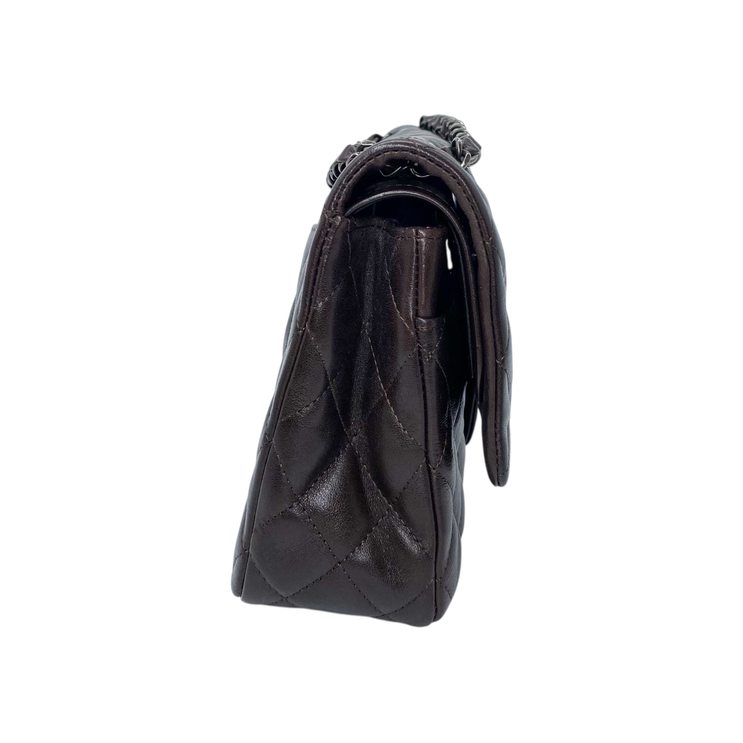 Chanel Dark Brown Reissue 2.55 Small 225 Flap Bag