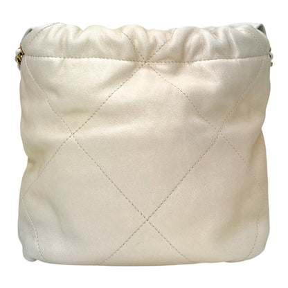 Chanel 22 Champagne Iridescent Mini