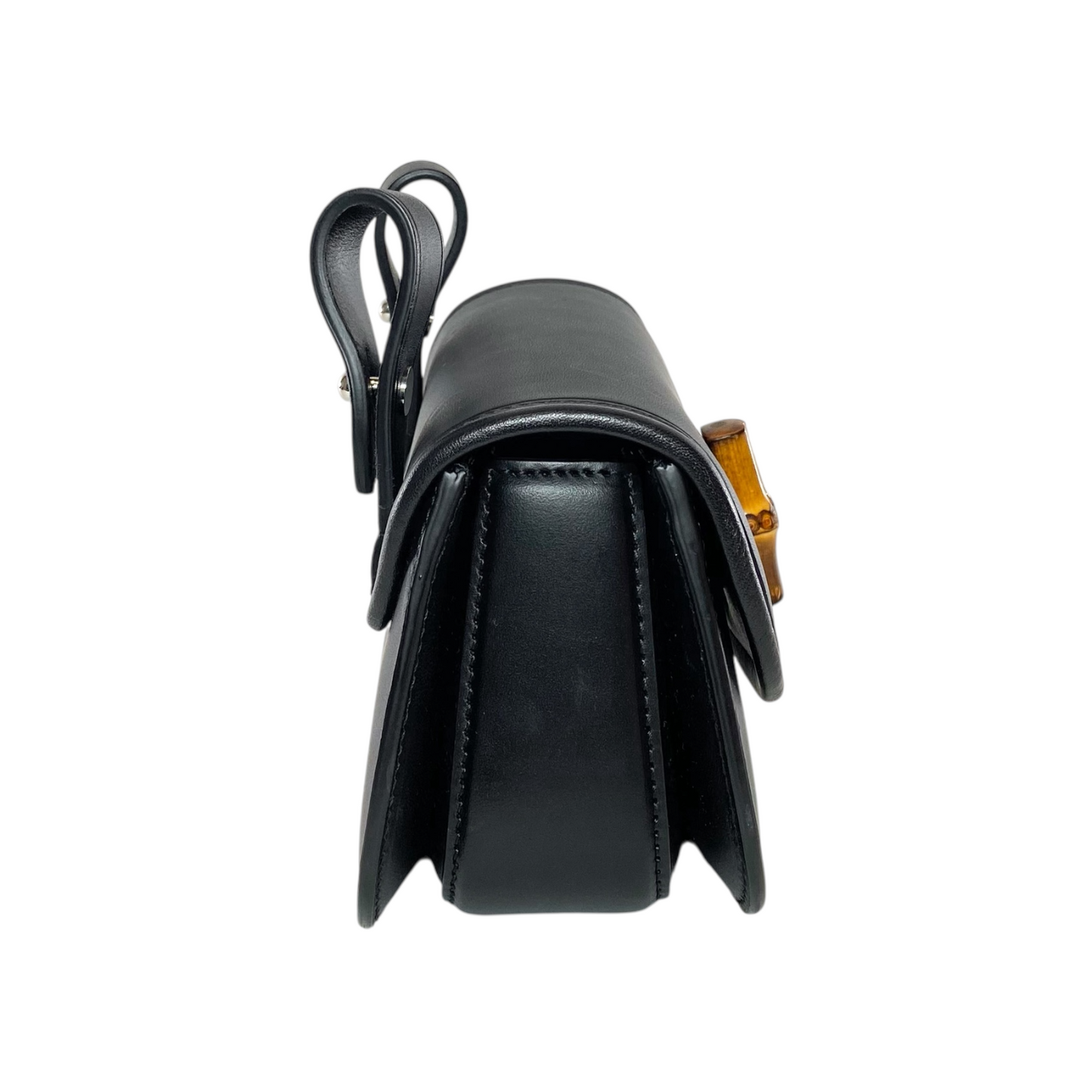 Gucci Black Bamboo Mini 1947 Belt Bag