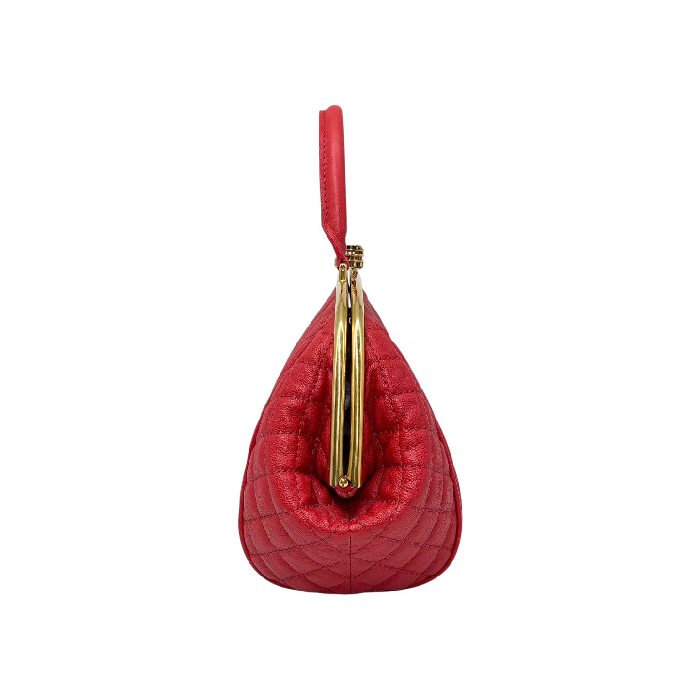 Chanel Red Retro Donna Satchel Bag