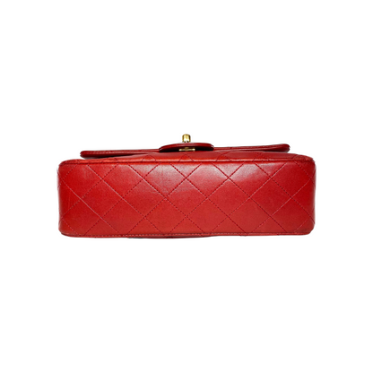 Chanel Small Red Classic Flap Bag