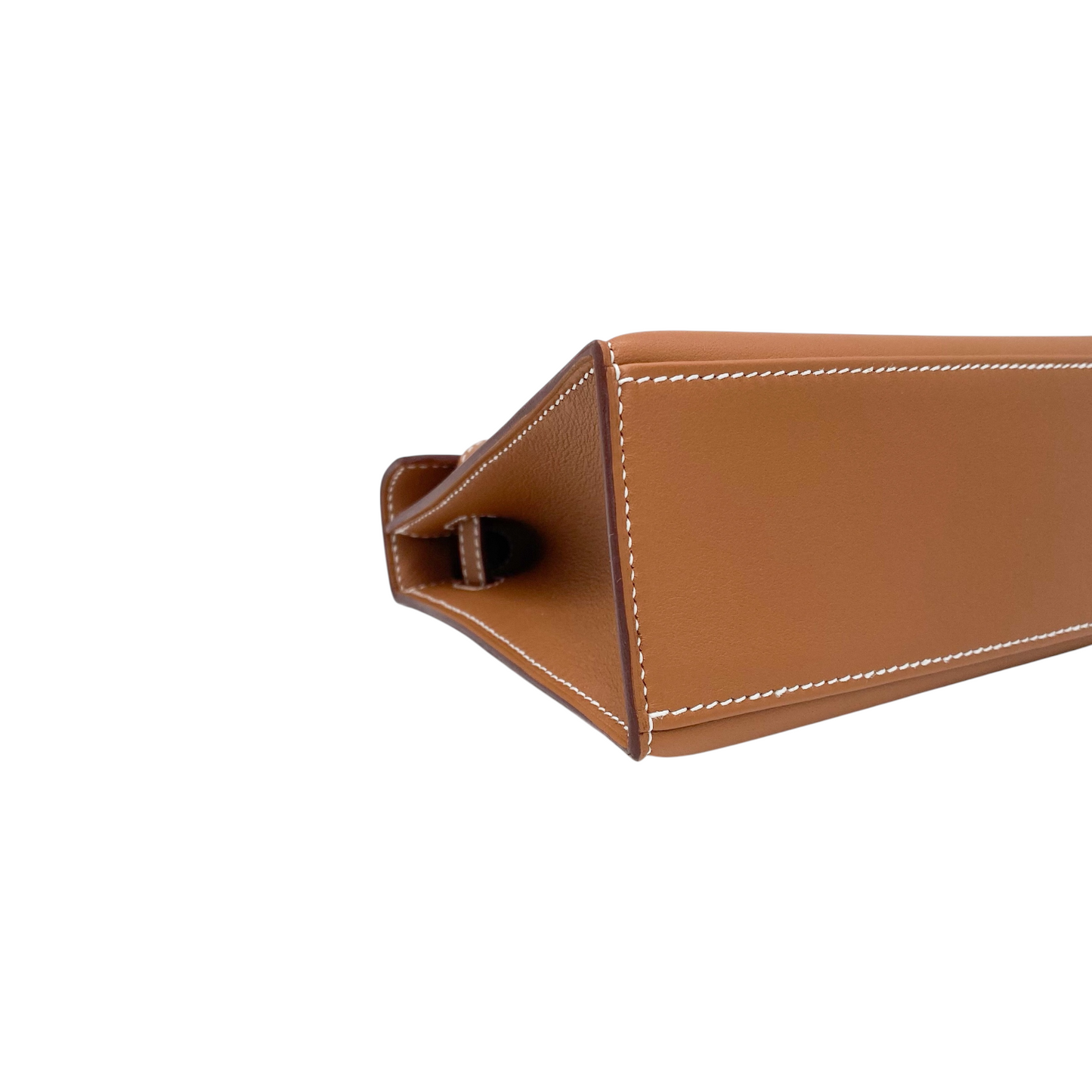 Hermes Kelly Pochette Gold Swift Gold Hardware