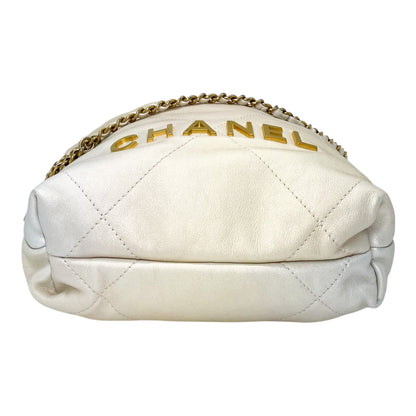 Chanel 22 Champagne Iridescent Mini