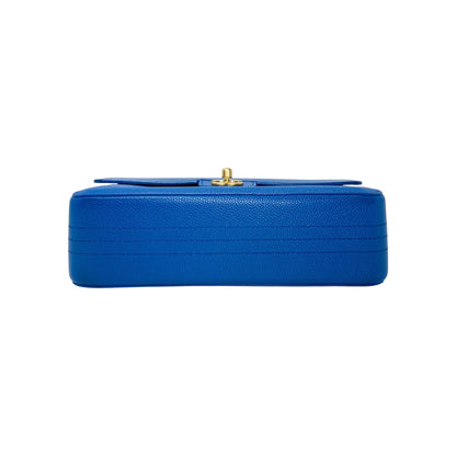 Chanel Blue Timeless Pure Flap Bag