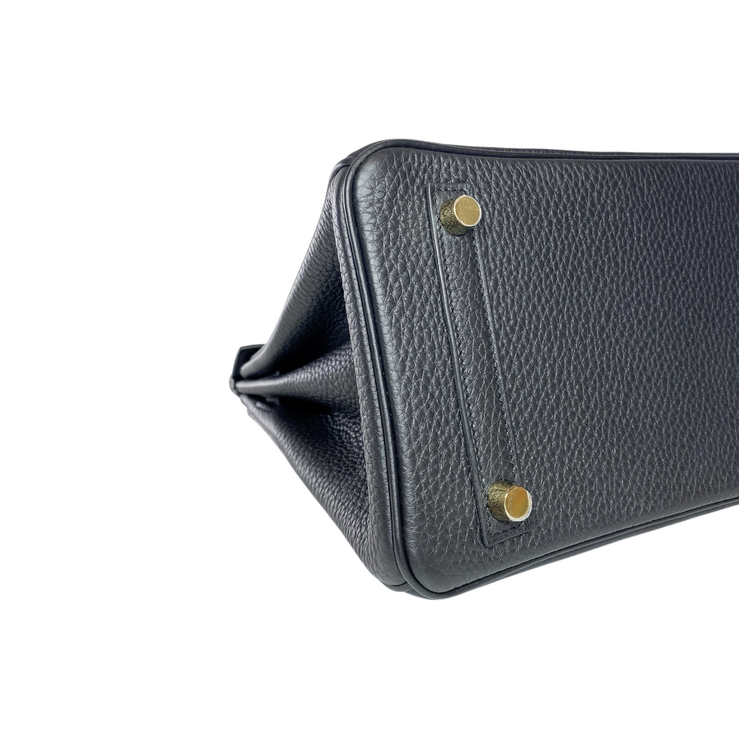 Hermes Birkin 25 Black Togo Gold Hardware