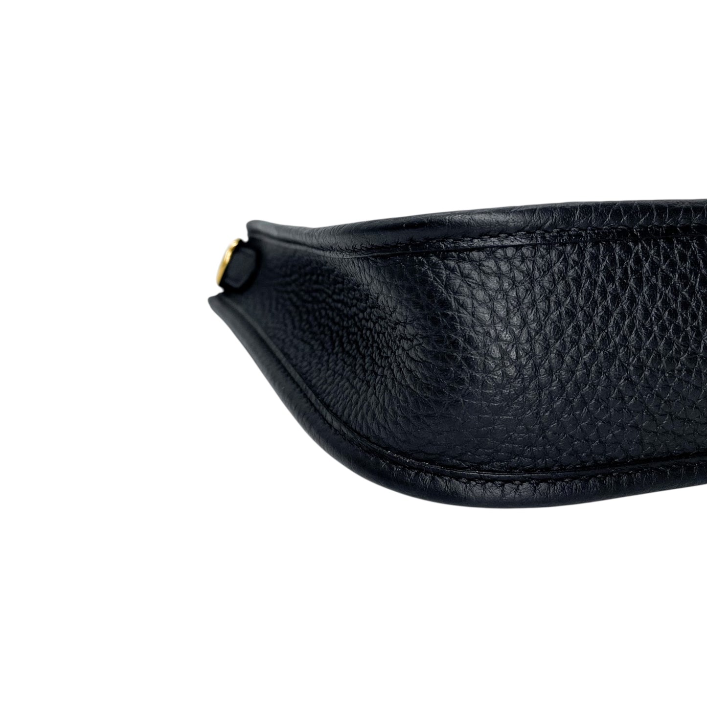 Hermes Evelyne TPM Noir Clemence Gold Hardware