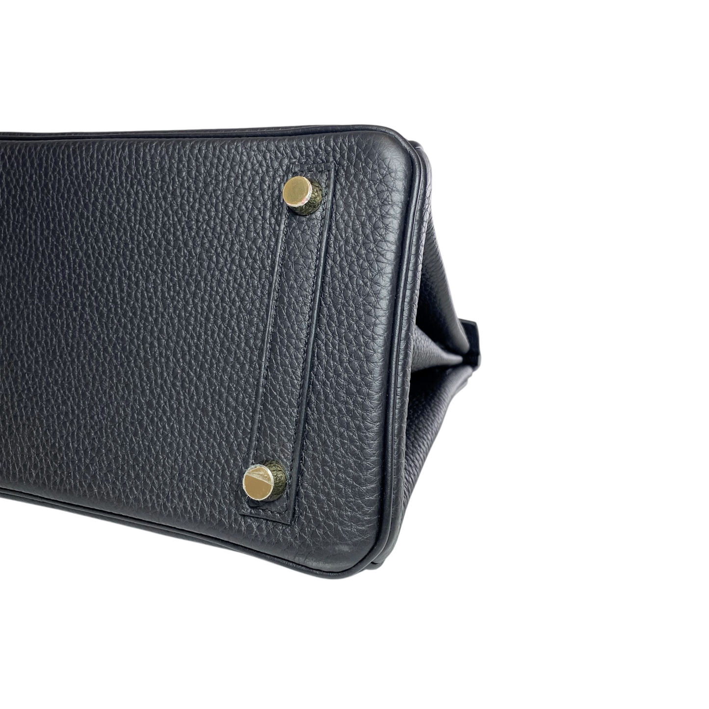 Hermes Birkin 25 Black Togo Gold Hardware