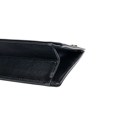 Chanel Black Gold Sequin No.5 Small Shoulder Bag