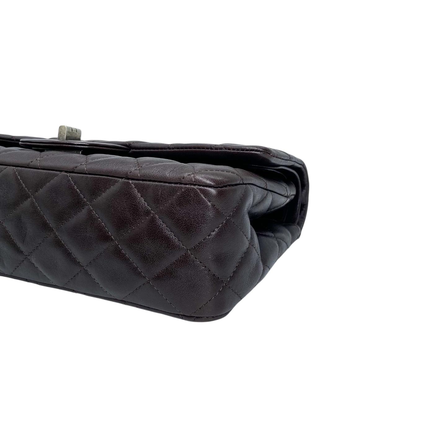 Chanel Dark Brown Reissue 2.55 Small 225 Flap Bag