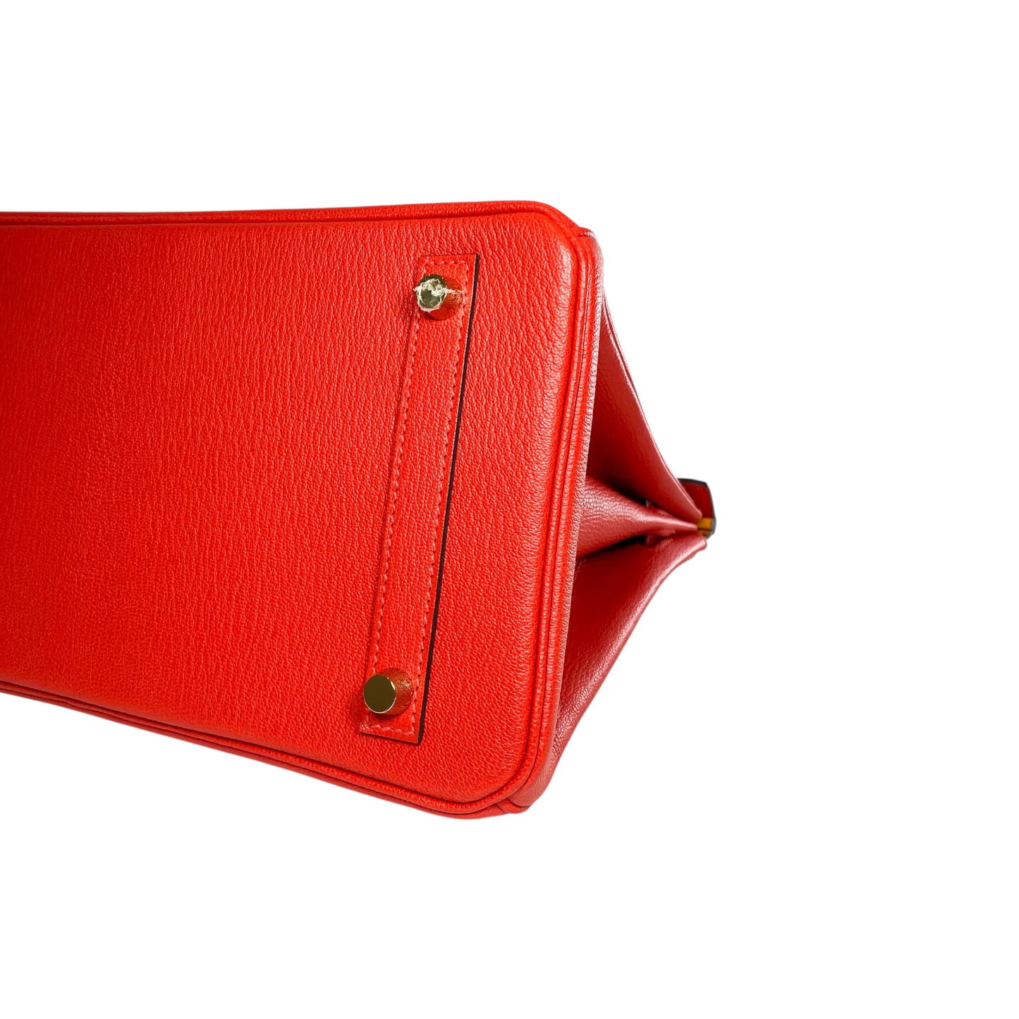 Hermes Birkin 30 Rouge Tomate Moutarde HSS Chevre Gold Hardware