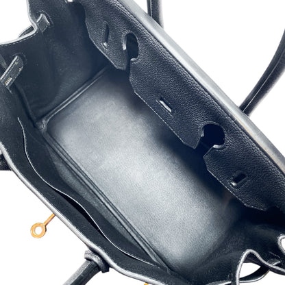 Hermes Birkin 30 Black Togo Gold Hardware