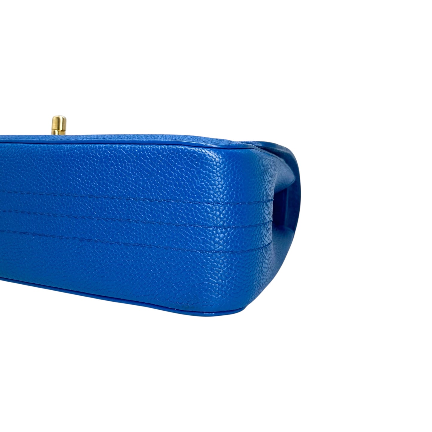 Chanel Blue Timeless Pure Flap Bag