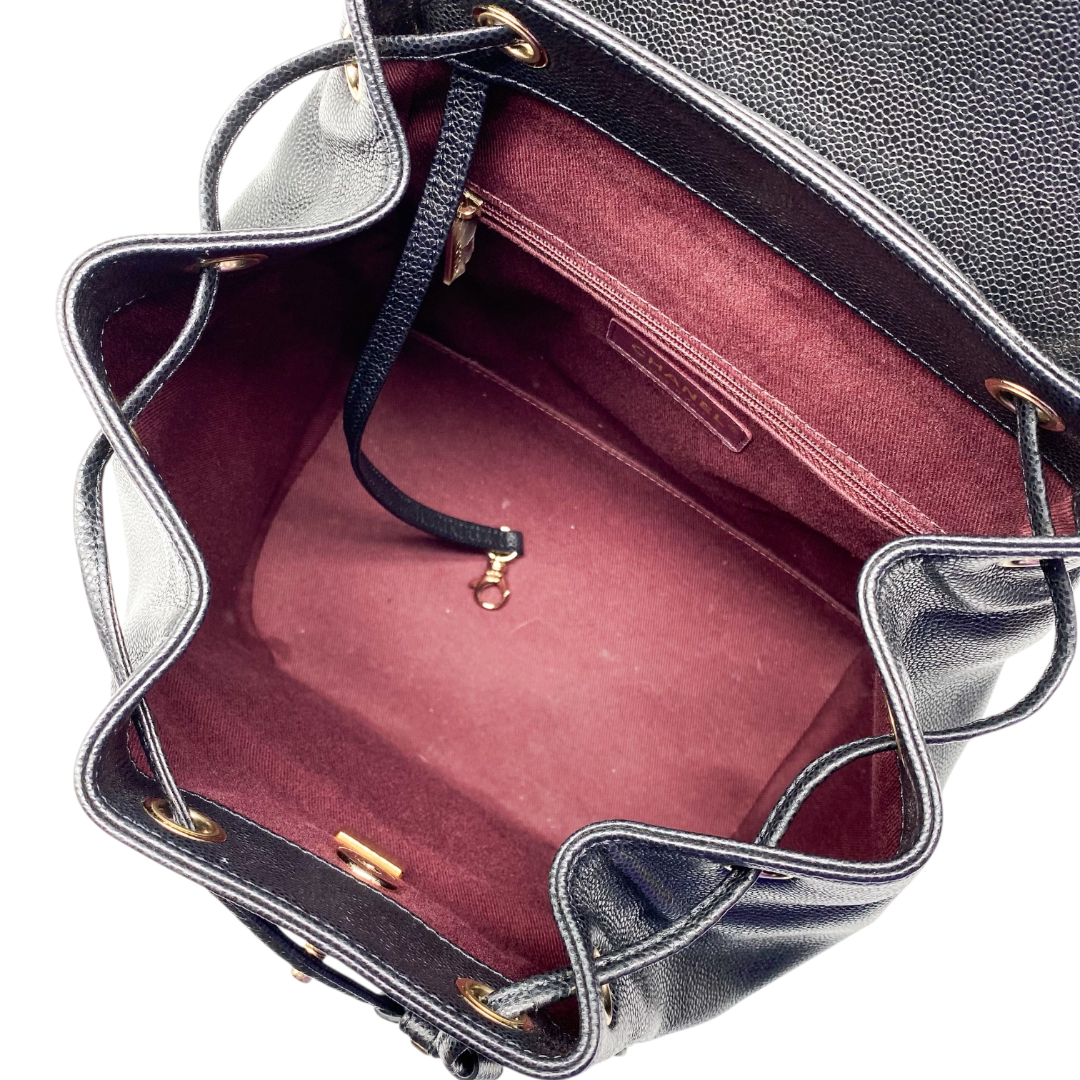 Chanel Black Business Affinity Backpack