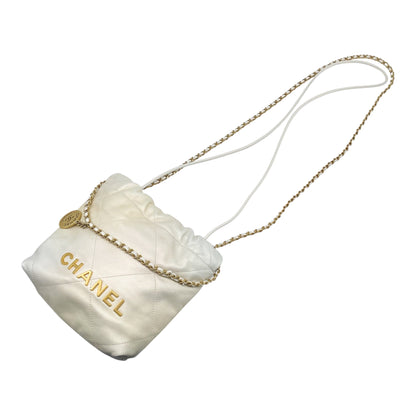 Chanel 22 Champagne Iridescent Mini