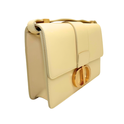 Dior 30 Montaigne Yellow Flap bag