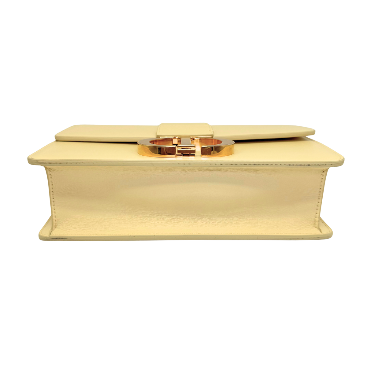 Dior 30 Montaigne Yellow Flap bag