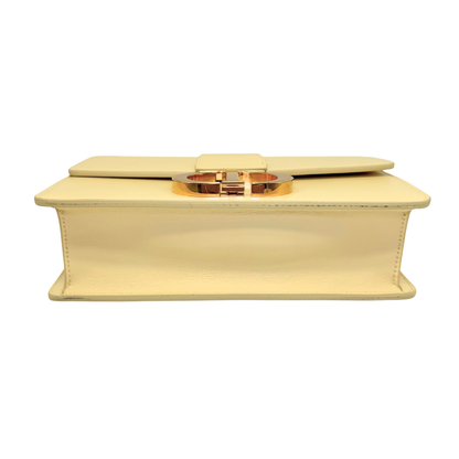 Dior 30 Montaigne Yellow Flap bag