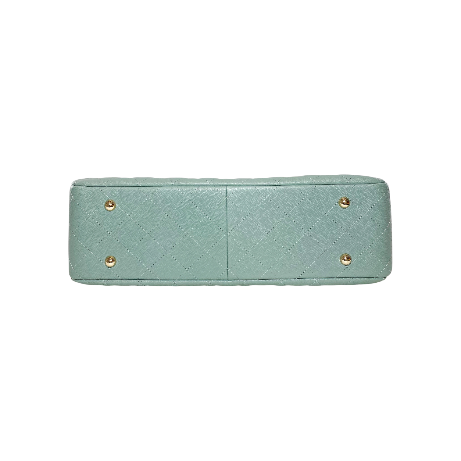 Chanel Green Timeless Shopping Tote Bag