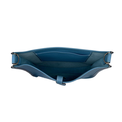 Hermes Evelyne 29 PM Blue Jean Epsom Palladium Hardware