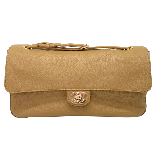 Chanel Dark Beige  Souplissimo Small Maxi Bag