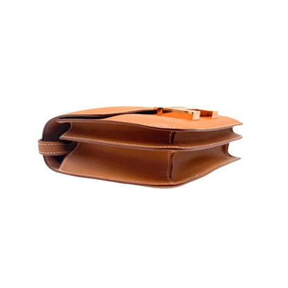 Hermès Constance 18 Gold Epsom Rose Gold Hardware