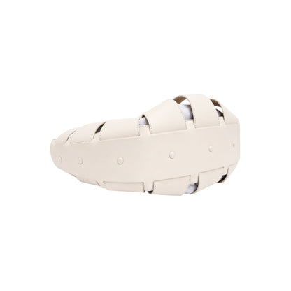 Bottega Veneta White Shell Handbag