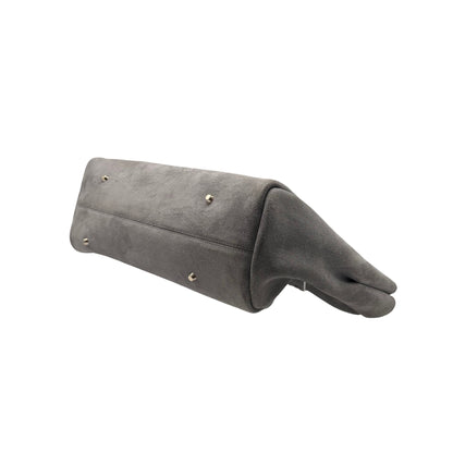 Lanvin Grey Suede Shopper Tote