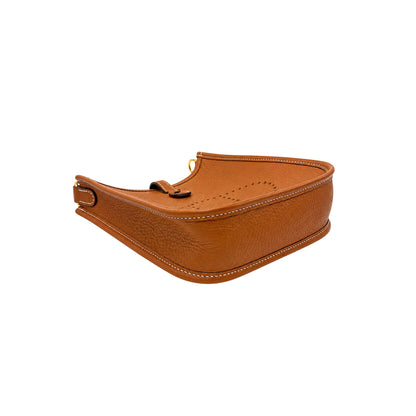 Hermes Gold Evelyn Clemence TPM with Gold Hardware
