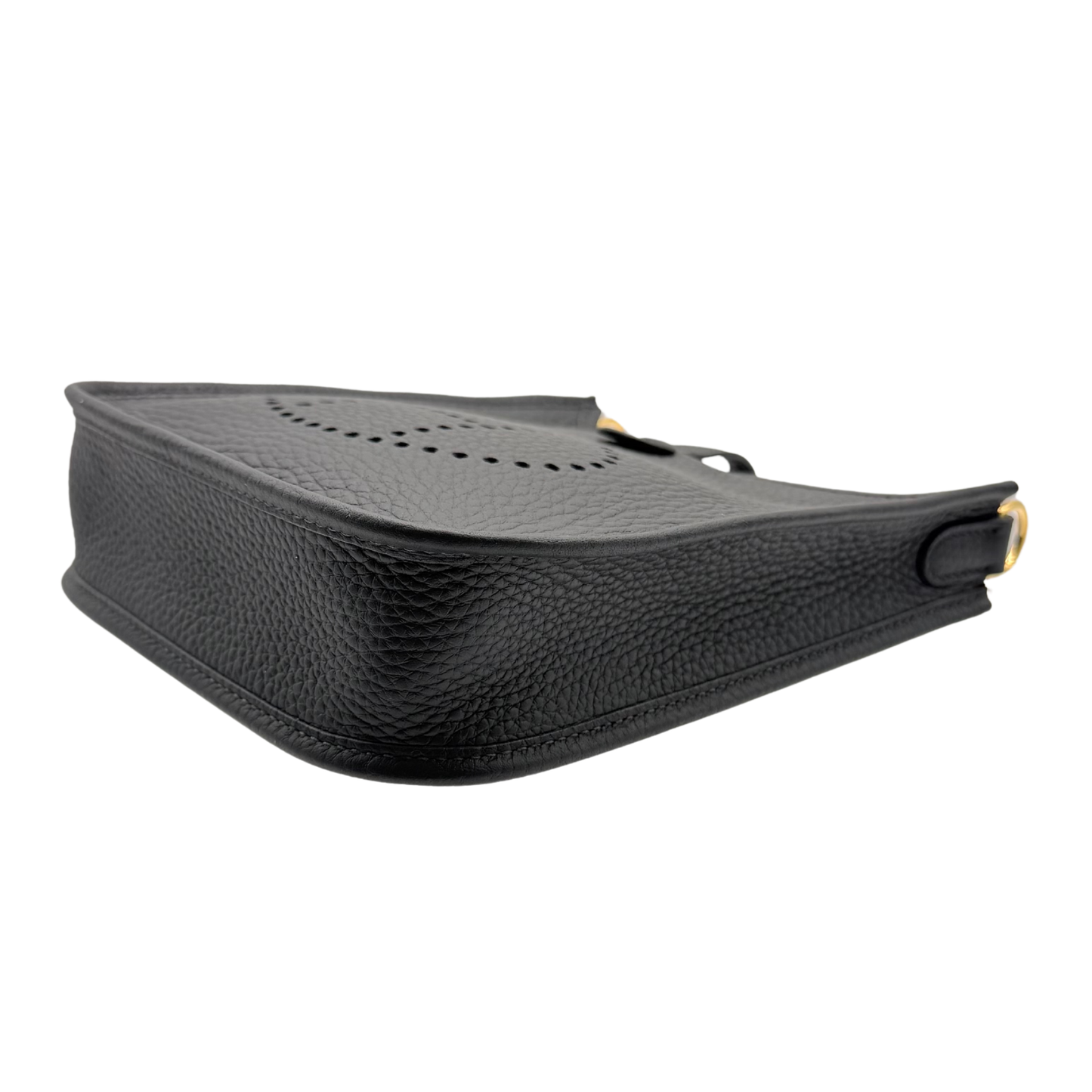 Hermes Evelyn TPM Black Clemence  Crossbody