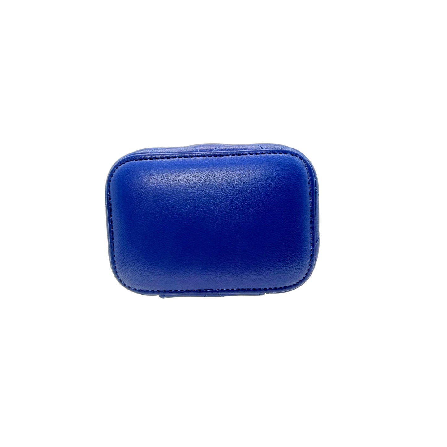 Chanel Royal Blue Vanity Top Handle Mini