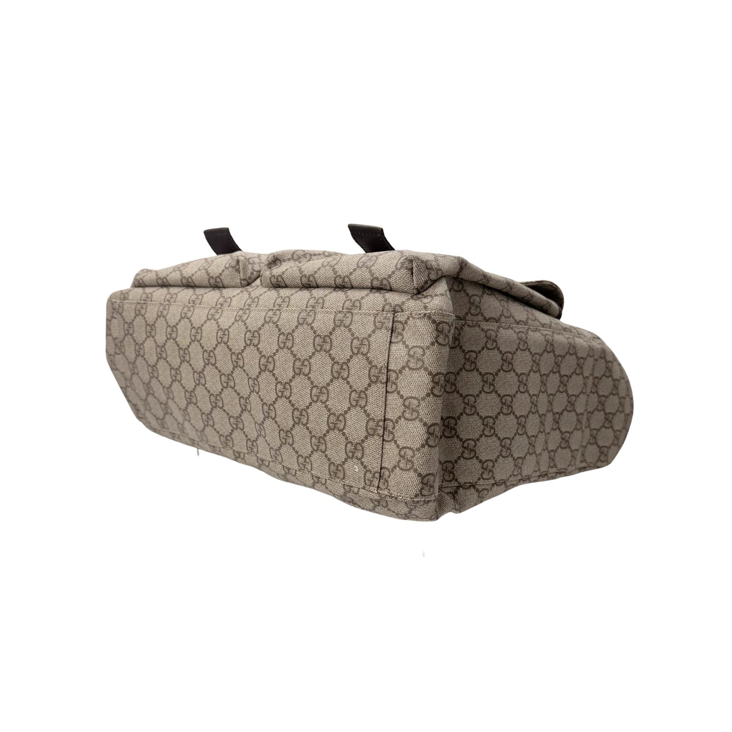 Gucci Brown Monogram Coated Tote