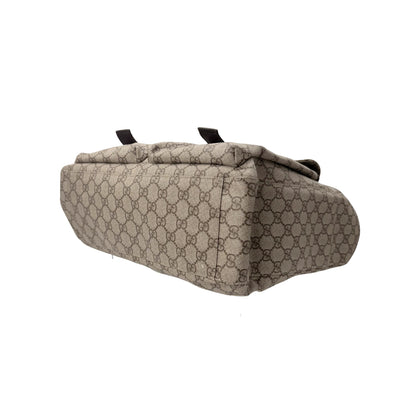 Gucci Brown Monogram Coated Tote