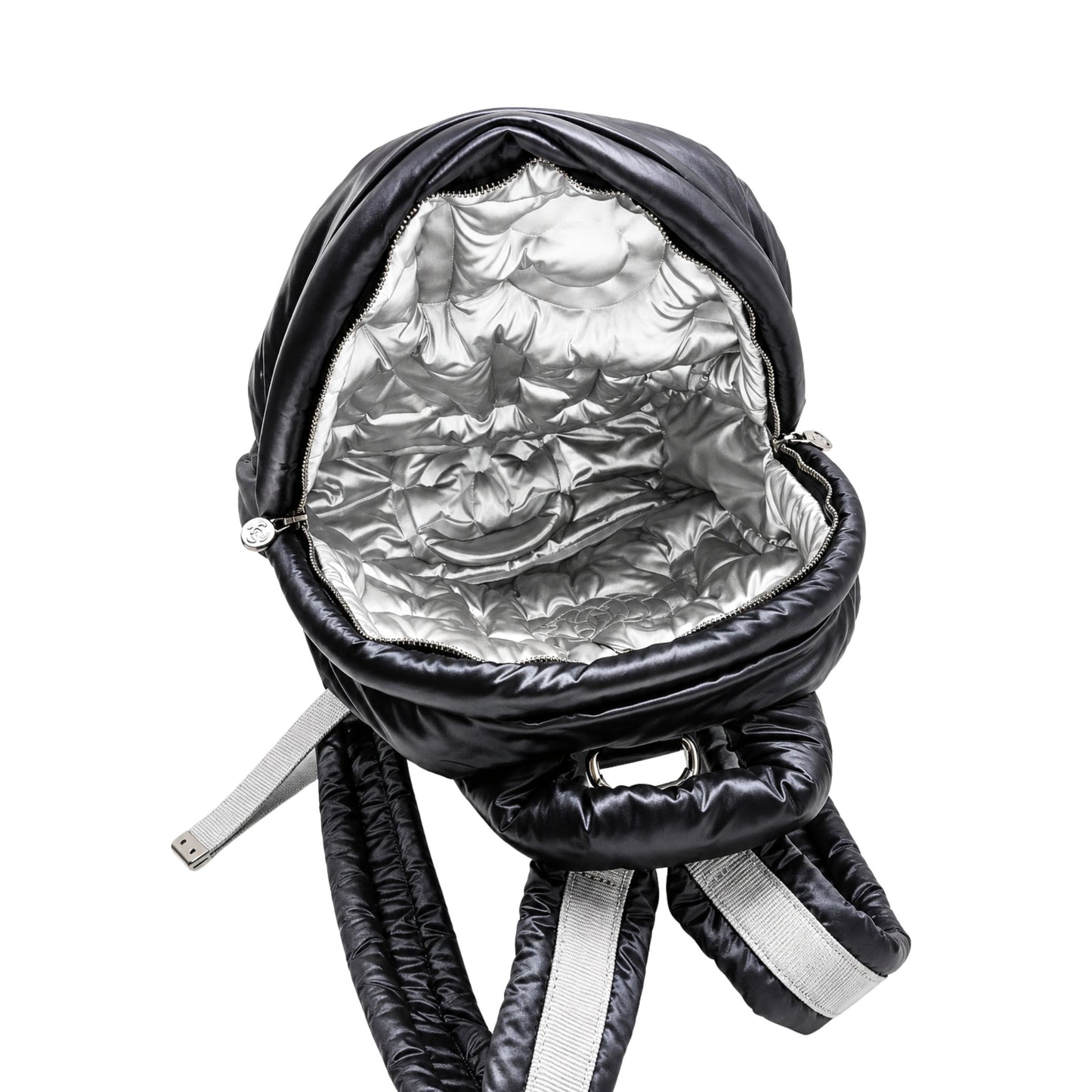 Chanel Blue Doudonne Puffer Backpack