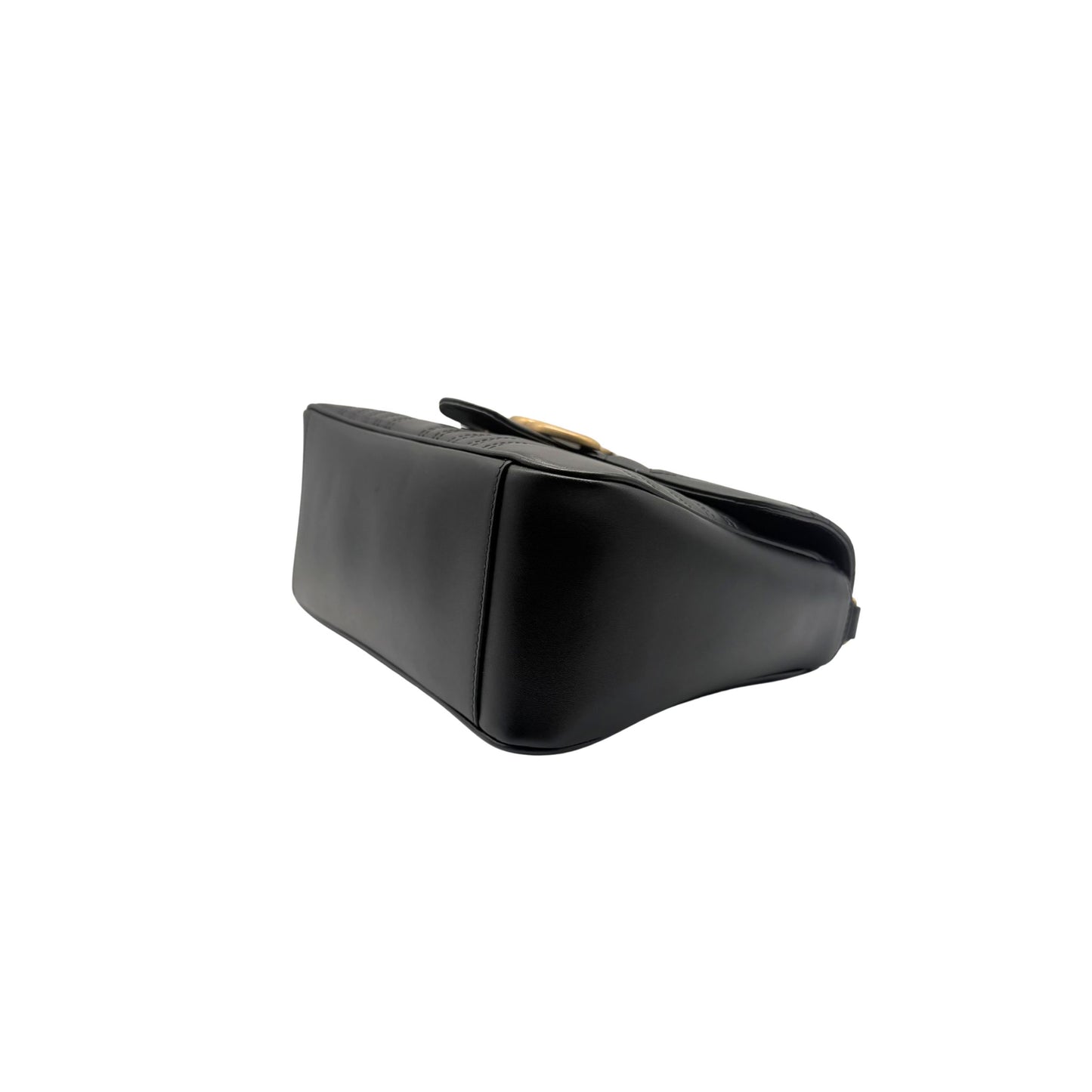 Gucci Black Marmont Small Top Handle Bag