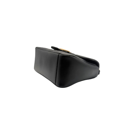 Gucci Black Marmont Small Top Handle Bag