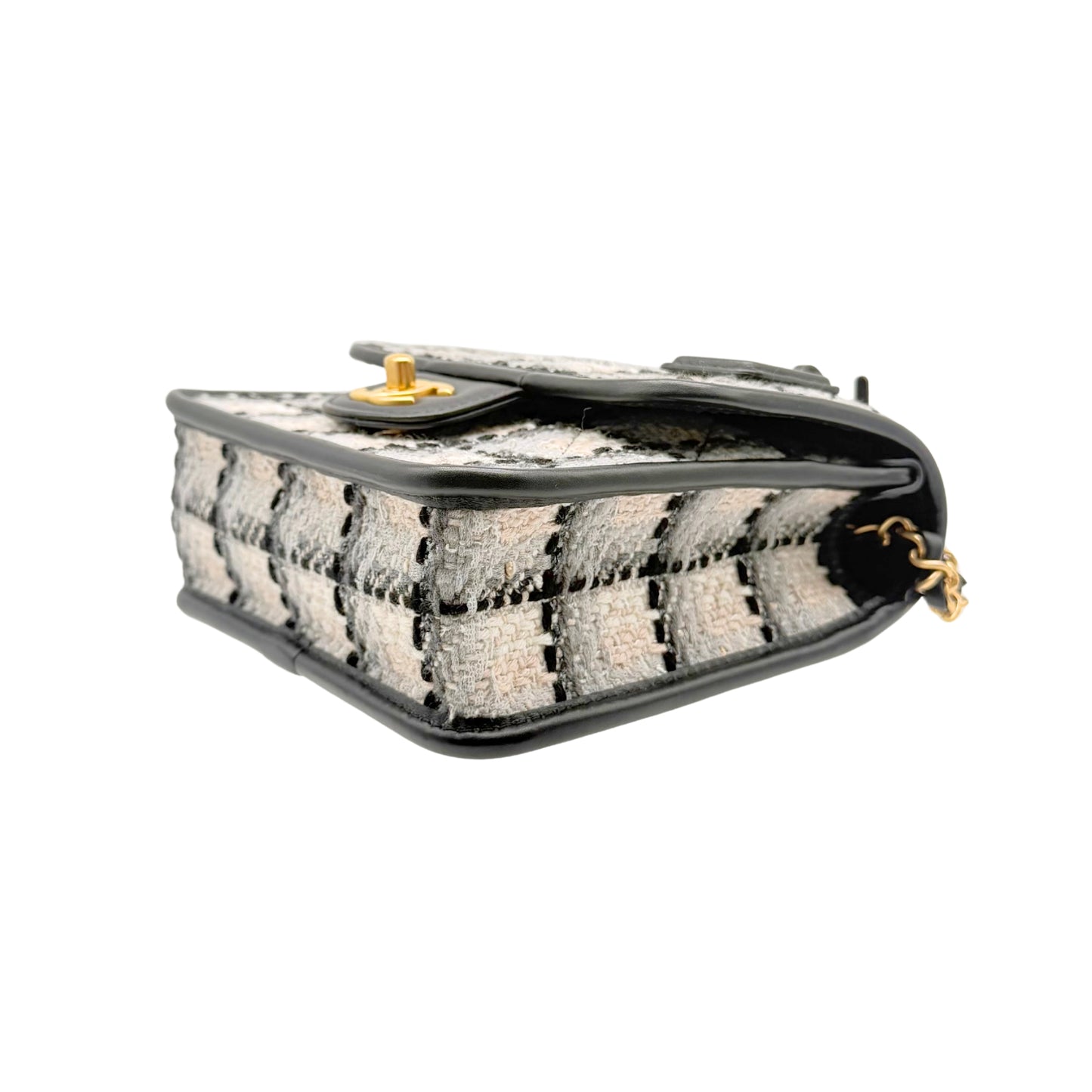 Chanel Tweed School Memory Top Handle