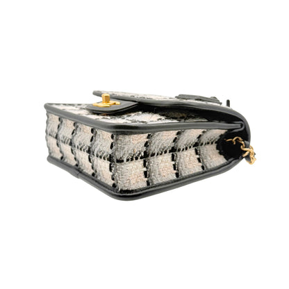 Chanel Tweed School Memory Top Handle