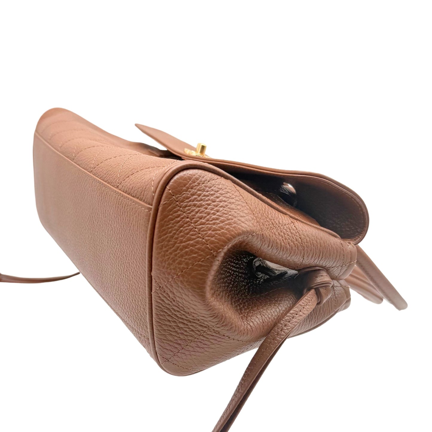 Chanel Camel “Urban Essential" East West Shoulder Bag