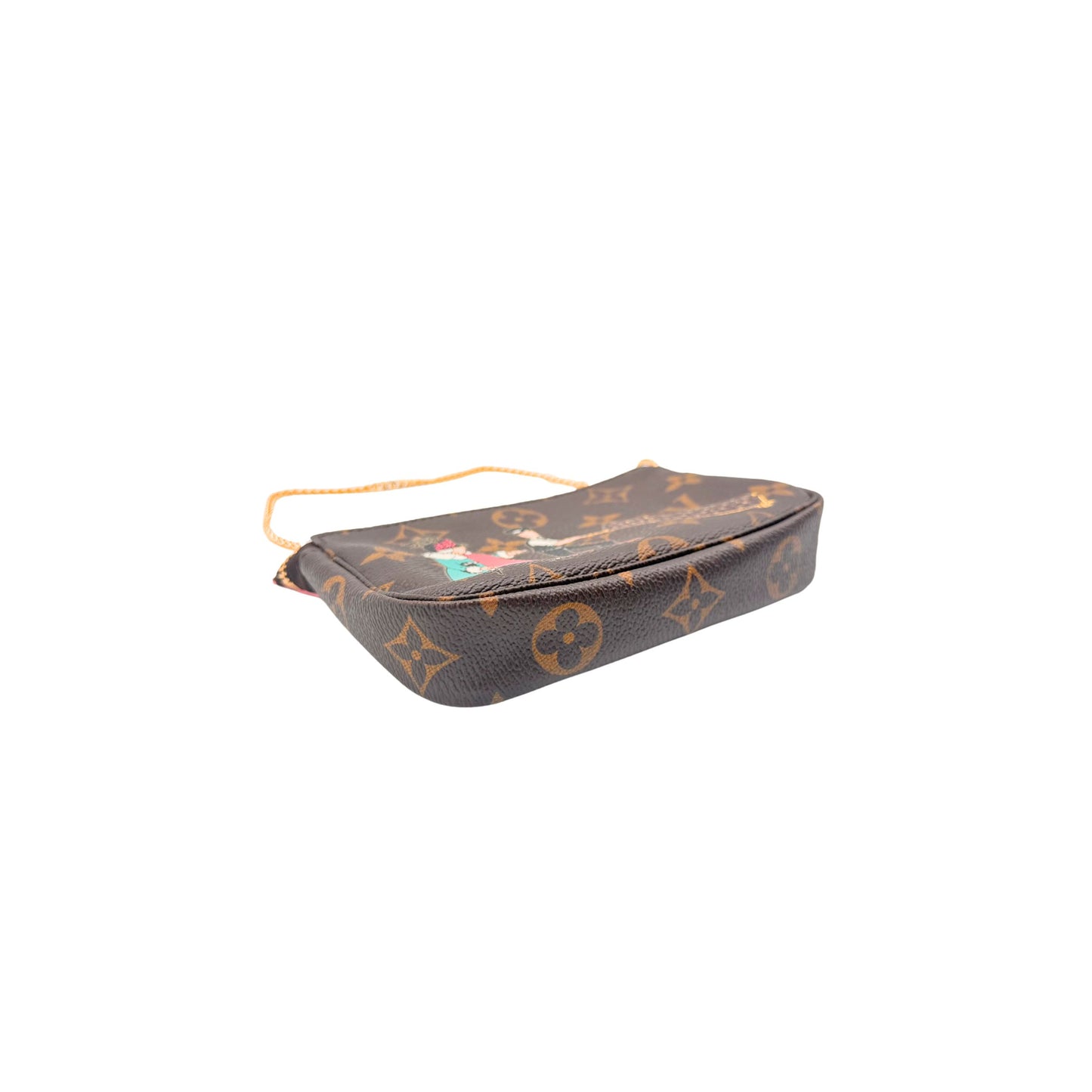 Louis Vuitton Monogram Rose Traveler Mini Pochette