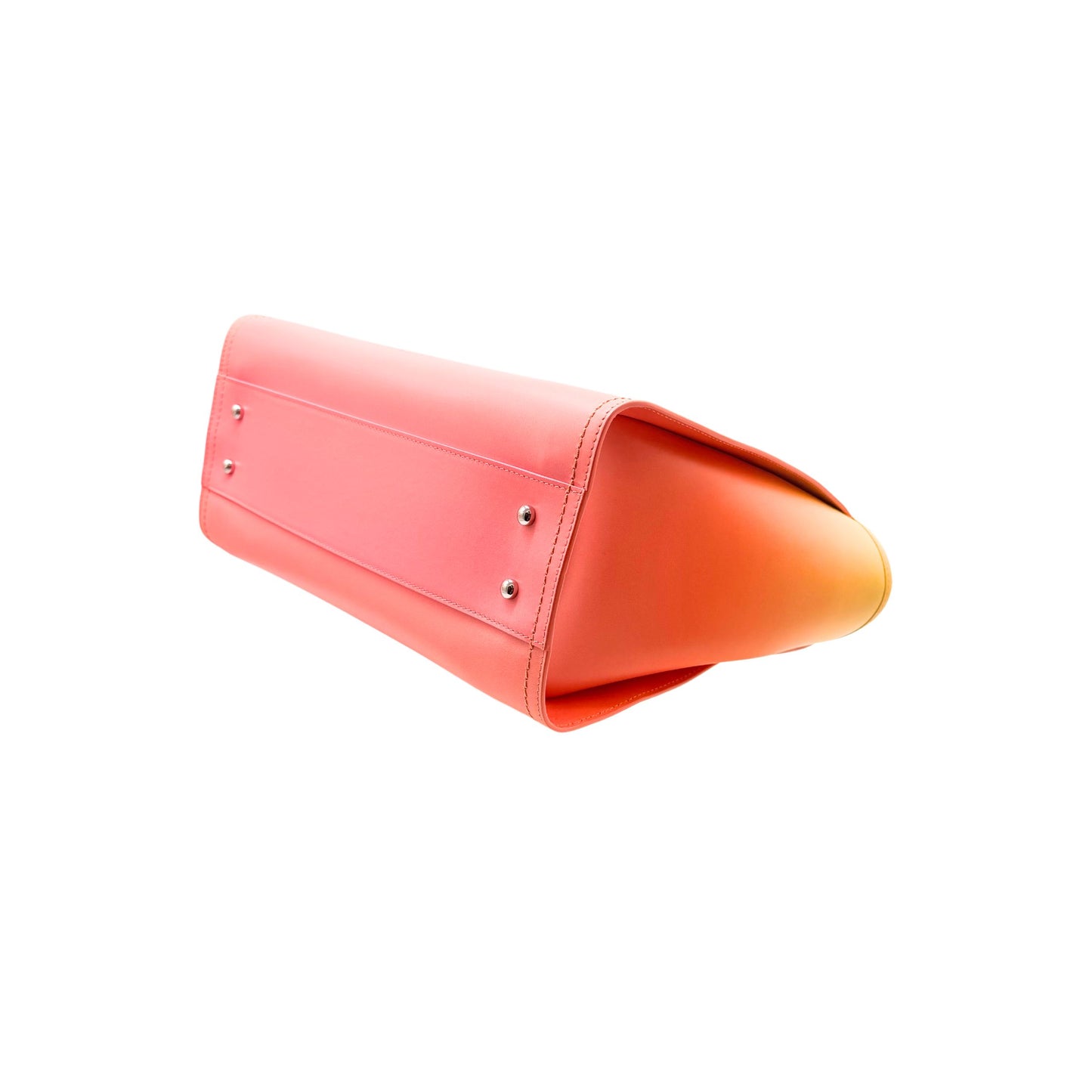Chanel Deauville Tote in Medium Orange/Pink