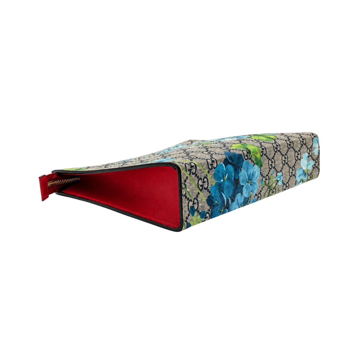 Gucci Blue Blooms Monogram Toiletry Pouch