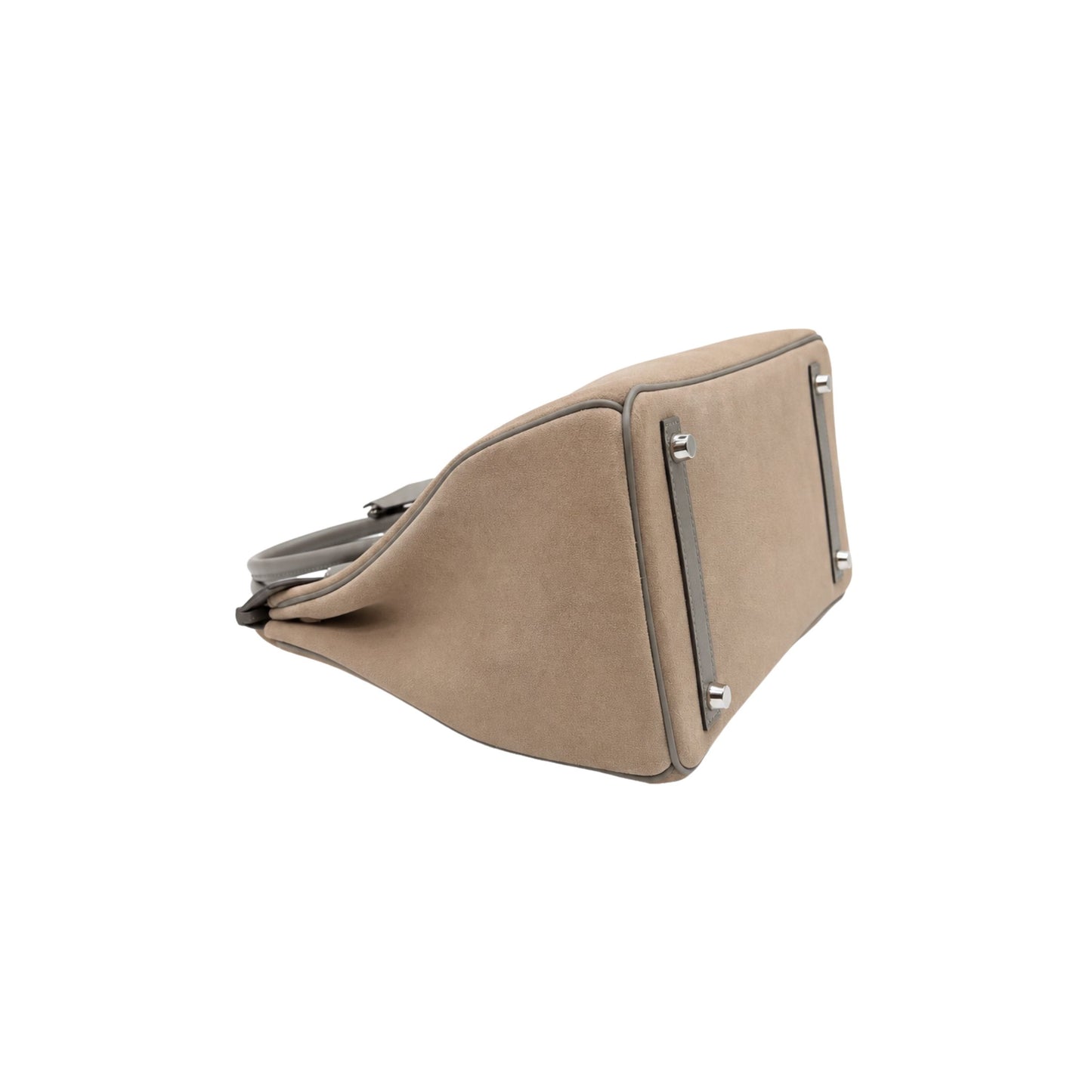 Hermes Birkin 30 Grizzly Gris Meyer Swift Gris Caillou Veau Doblis Palladium Hardware
