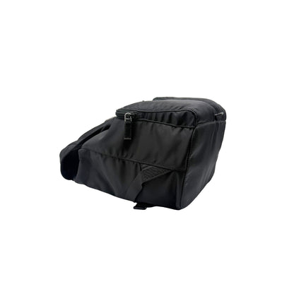 Prada Black Nylon 2 Pocket Backpack
