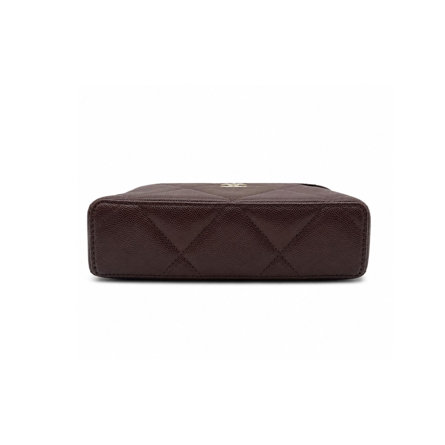 Chanel Slim Vanity Caviar Quilted Top Handle Bag