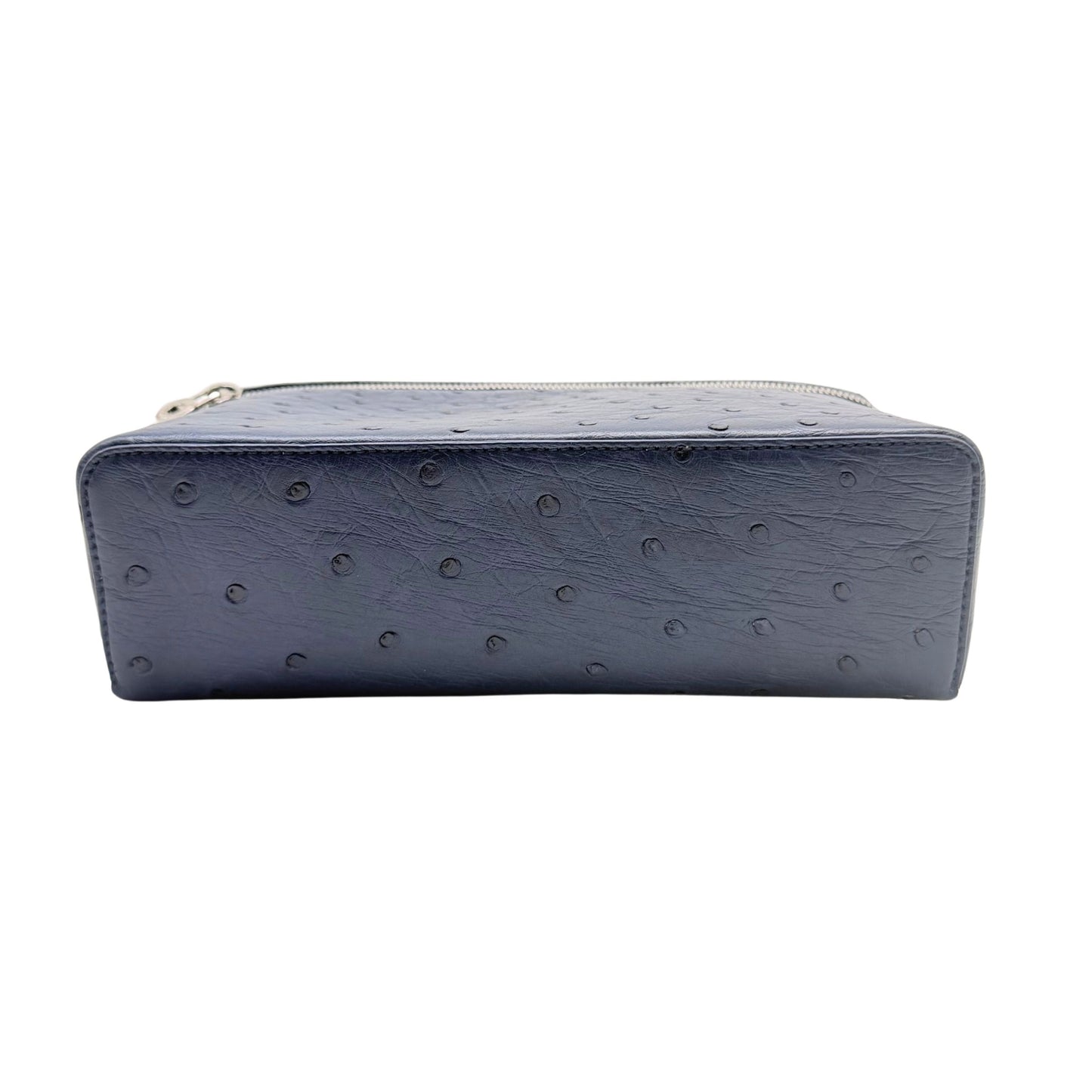 Loro Piana Extra Pocket L19 Blue Ostrich Crossbody