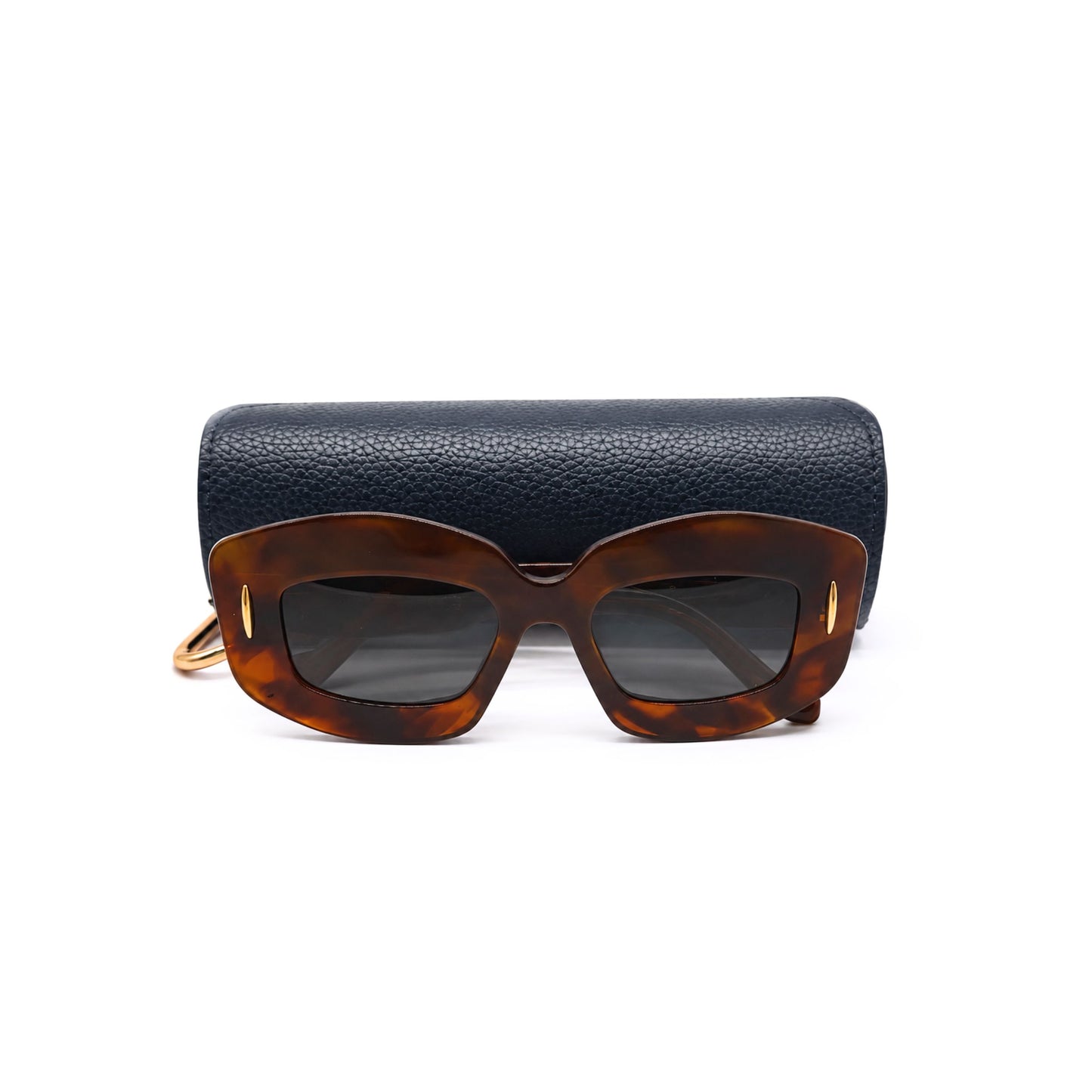 Loewe Tortoise Thick Sunglasses