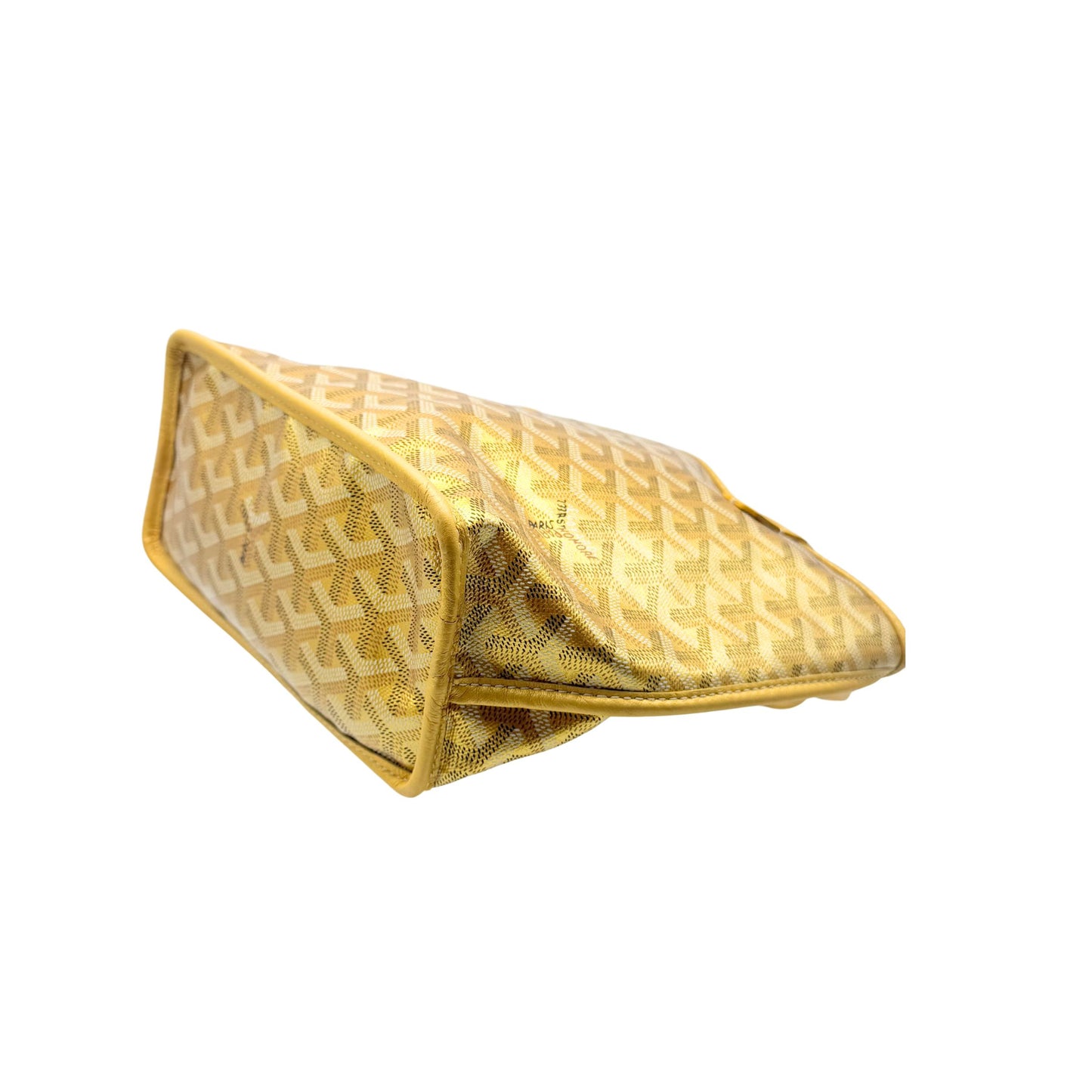 Goyard Anjou Gold Reversible Mini Tote