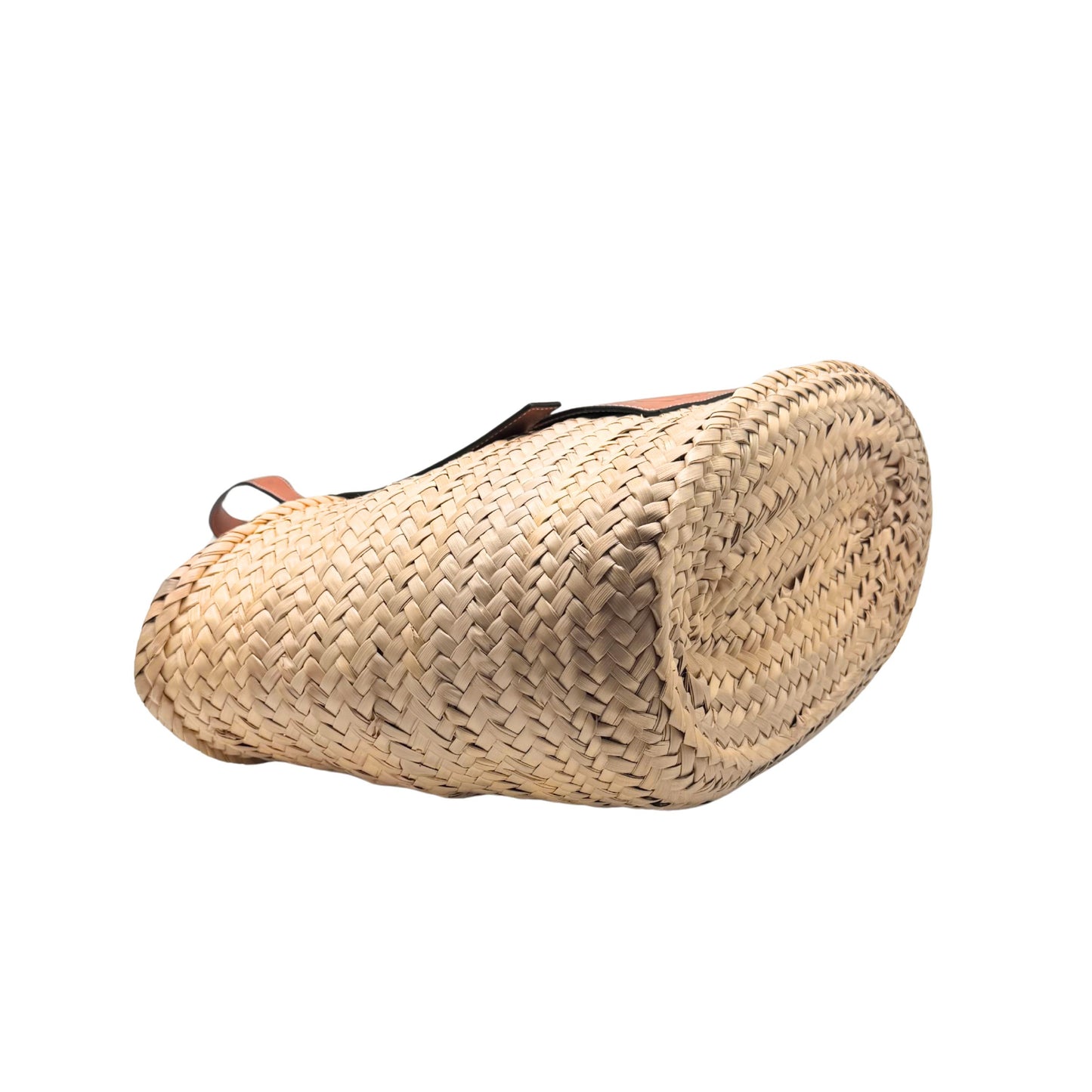 Loewe Raffia Basket Medium Tote