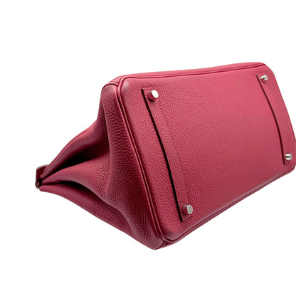 Hermes Birkin 35cm in Rubis Clemence Palladium Hardware